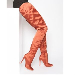 Copper Ultra Thigh High Boots